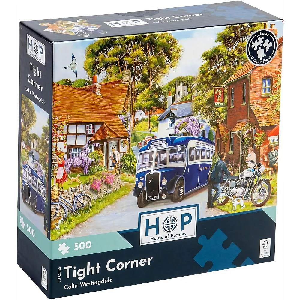 HOP - House of Puzzles Tight Corner 500Teile