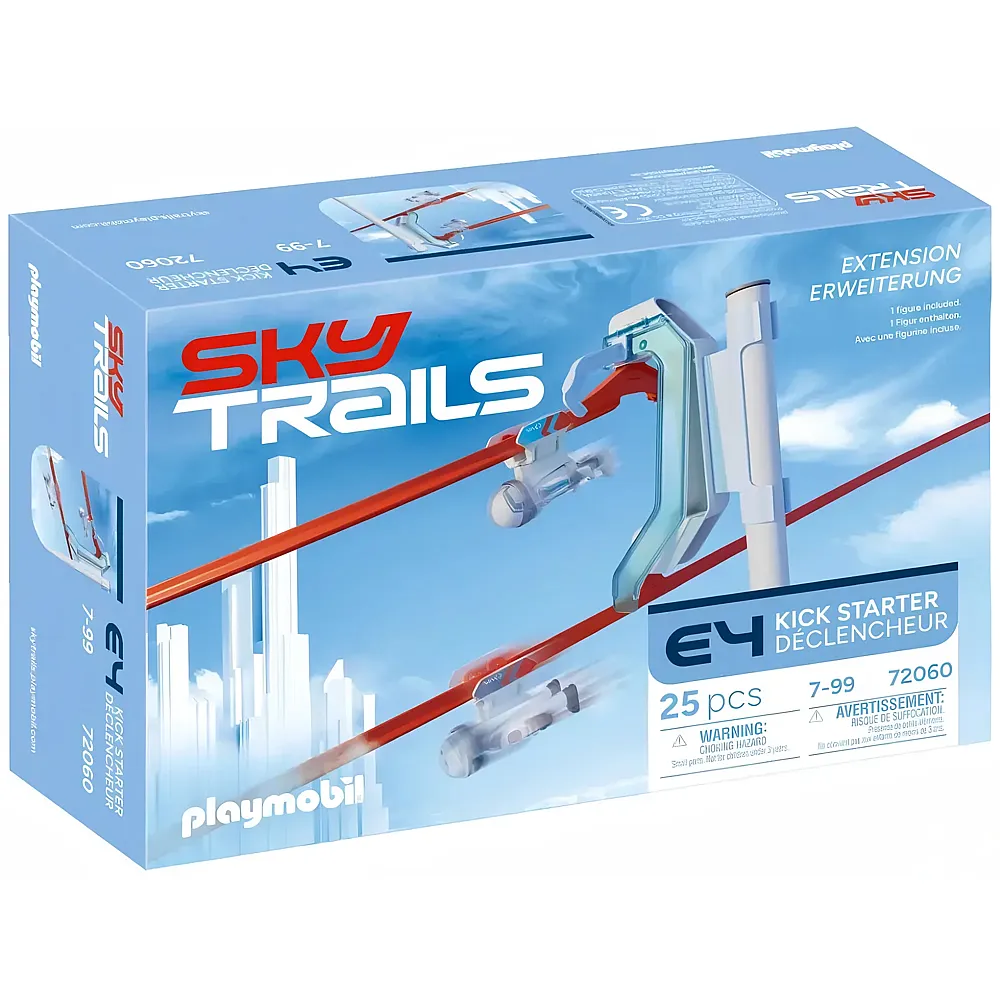 PLAYMOBIL Sky Trails Kick Starter 72060