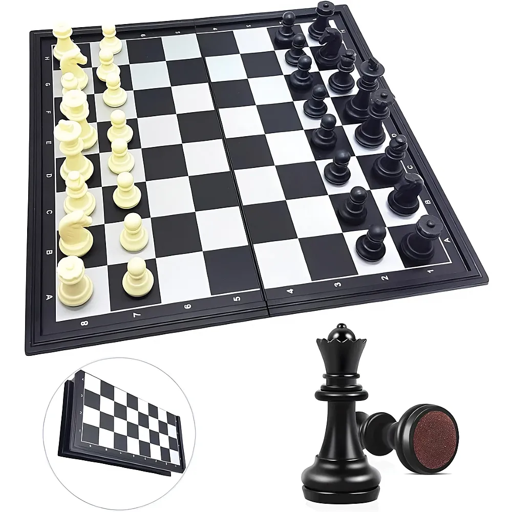 Lexibook Magnetisches faltbares Schachspiel 32 cm