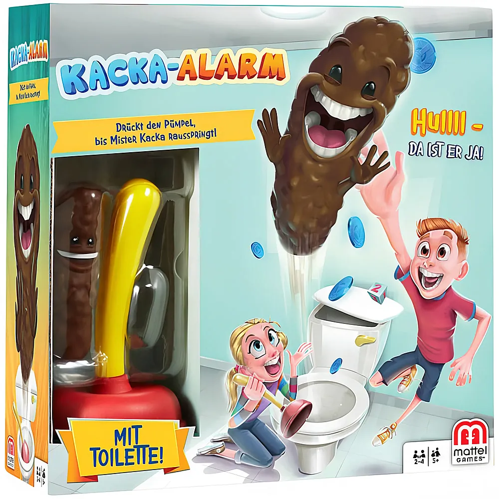 Mattel Games Kacka-Alarm - Italiano