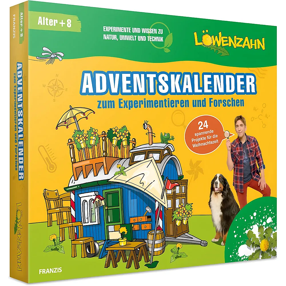 Franzis Jugend Lwenzahn Adventskalender zum Experimentieren und Forschen