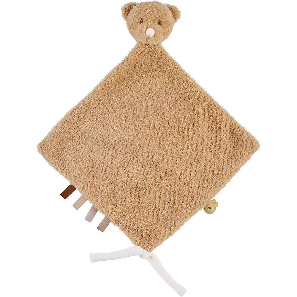 Nattou Schnuffeltuch B�r Hellbraun - 35 cm