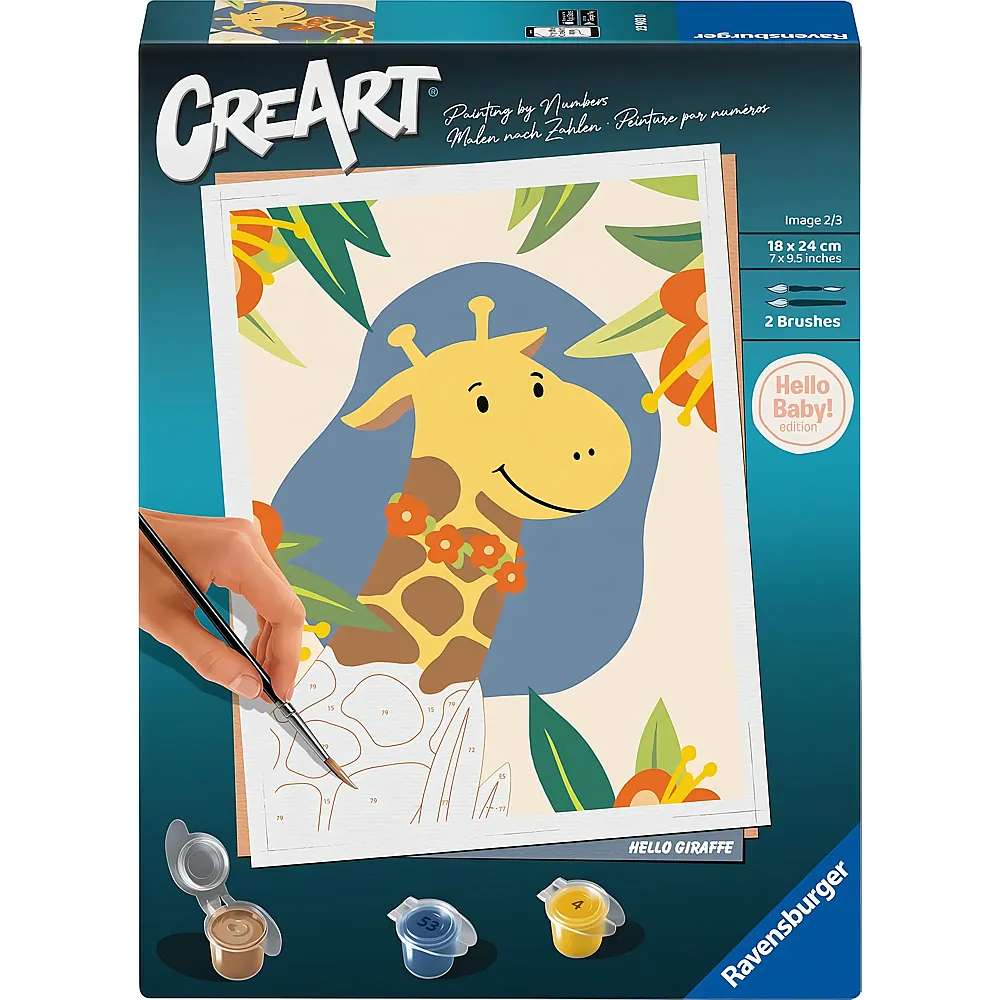 Ravensburger CreArt Hello Giraffe