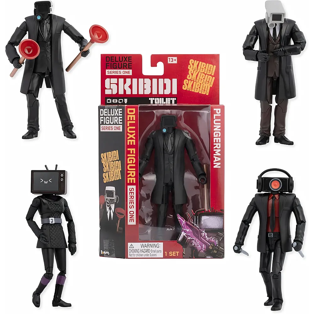 Sombo Skibidi Toilet Deluxe Sammelfiguren ass. - Suche