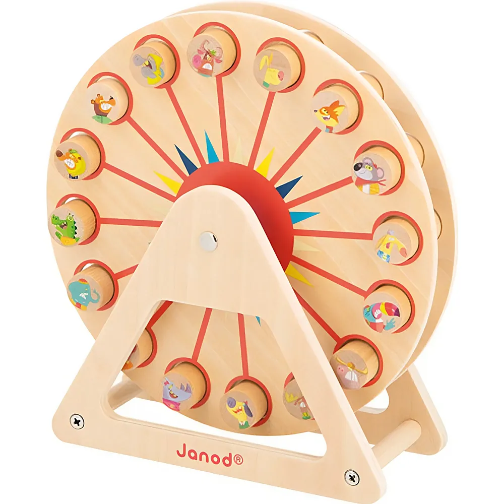 Janod Spiele Grosses Rad des Wahnsinns
