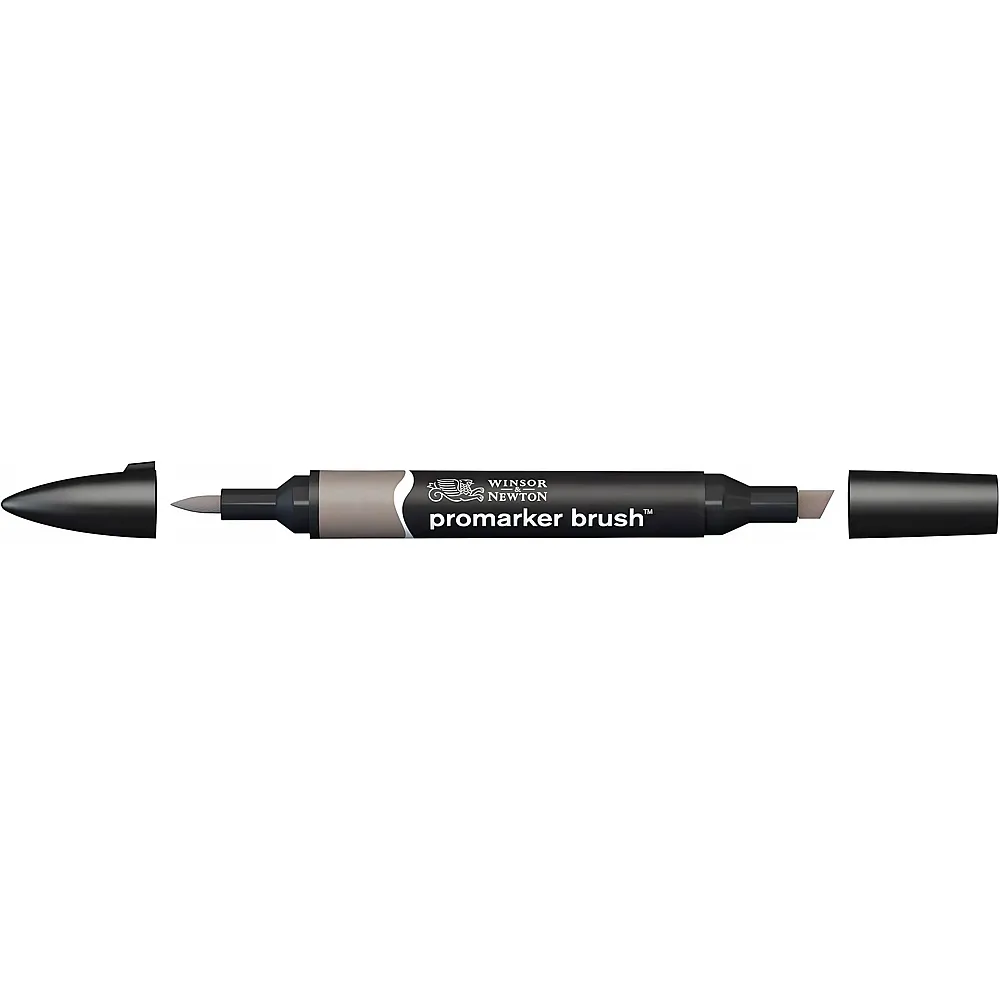 meinspielzeug - Winsor & Newton Promarker Brush mit 2 Spitzen Warm Grau 4 | Farbe & Kreide