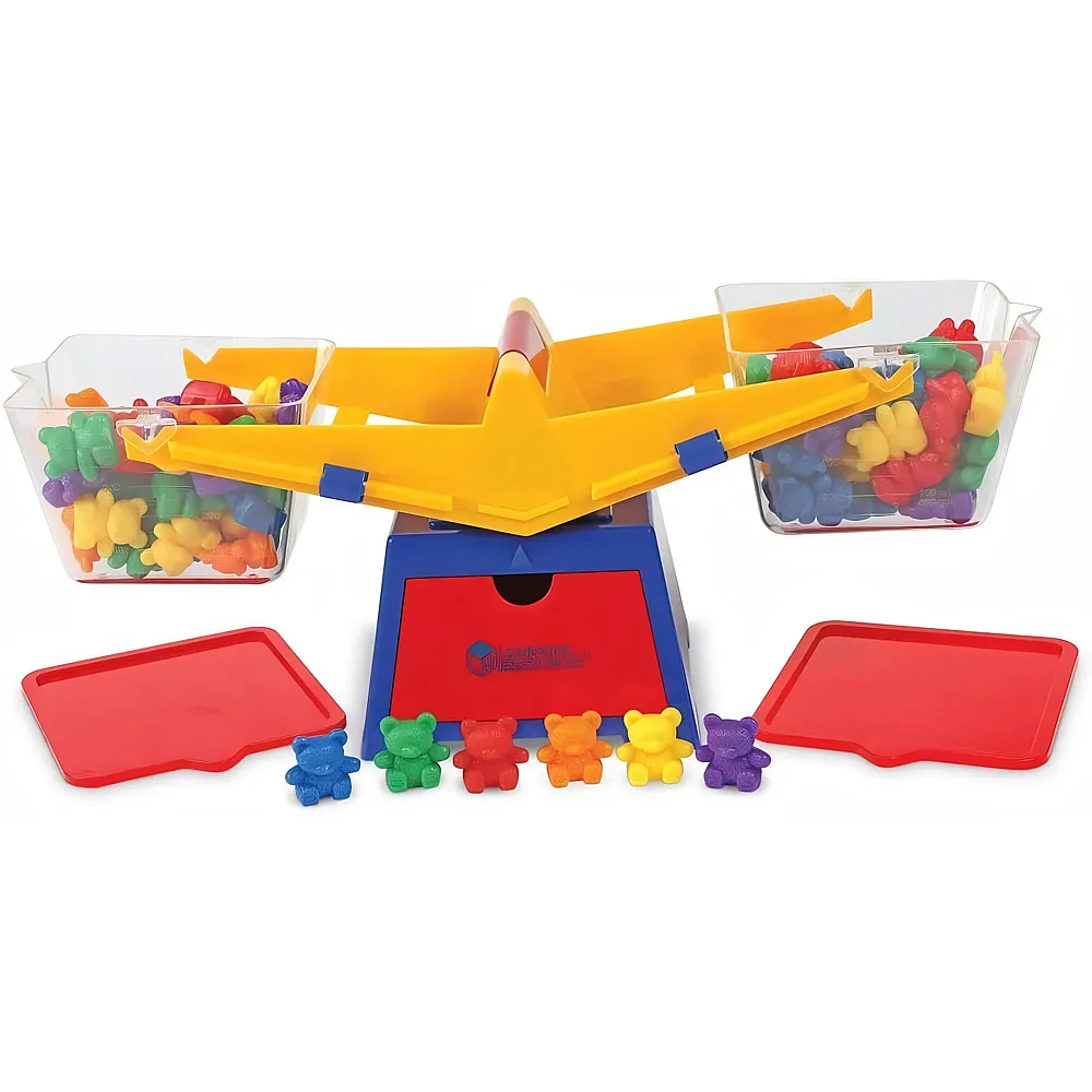 Learning Resources Meine erste Beh�lterwaage  mit B�renkinder-Spielfiguren