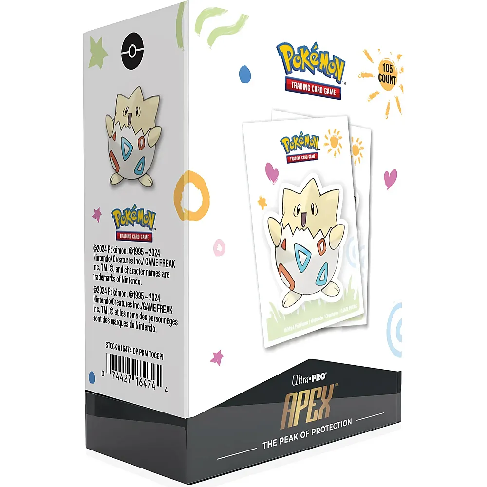 Ultra Pro Pok�mon - Togepi APEX Deck Protector Sleeves 105