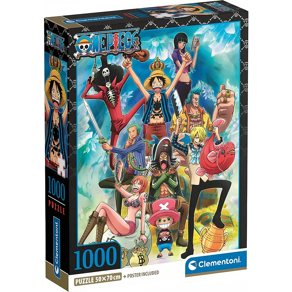 Clementoni Puzzle Anime One Piece - 1000 Teile