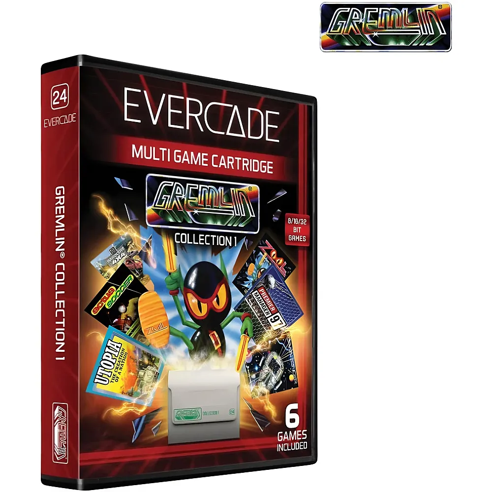 Blaze Evercade Gremlin Cartridge 1