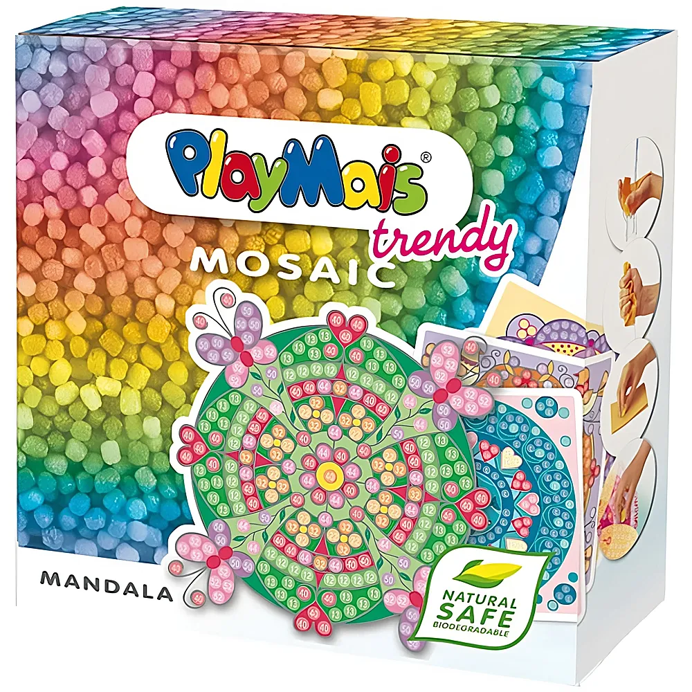PlayMais Mosaic Mandala 3000Teile | Bastelsets