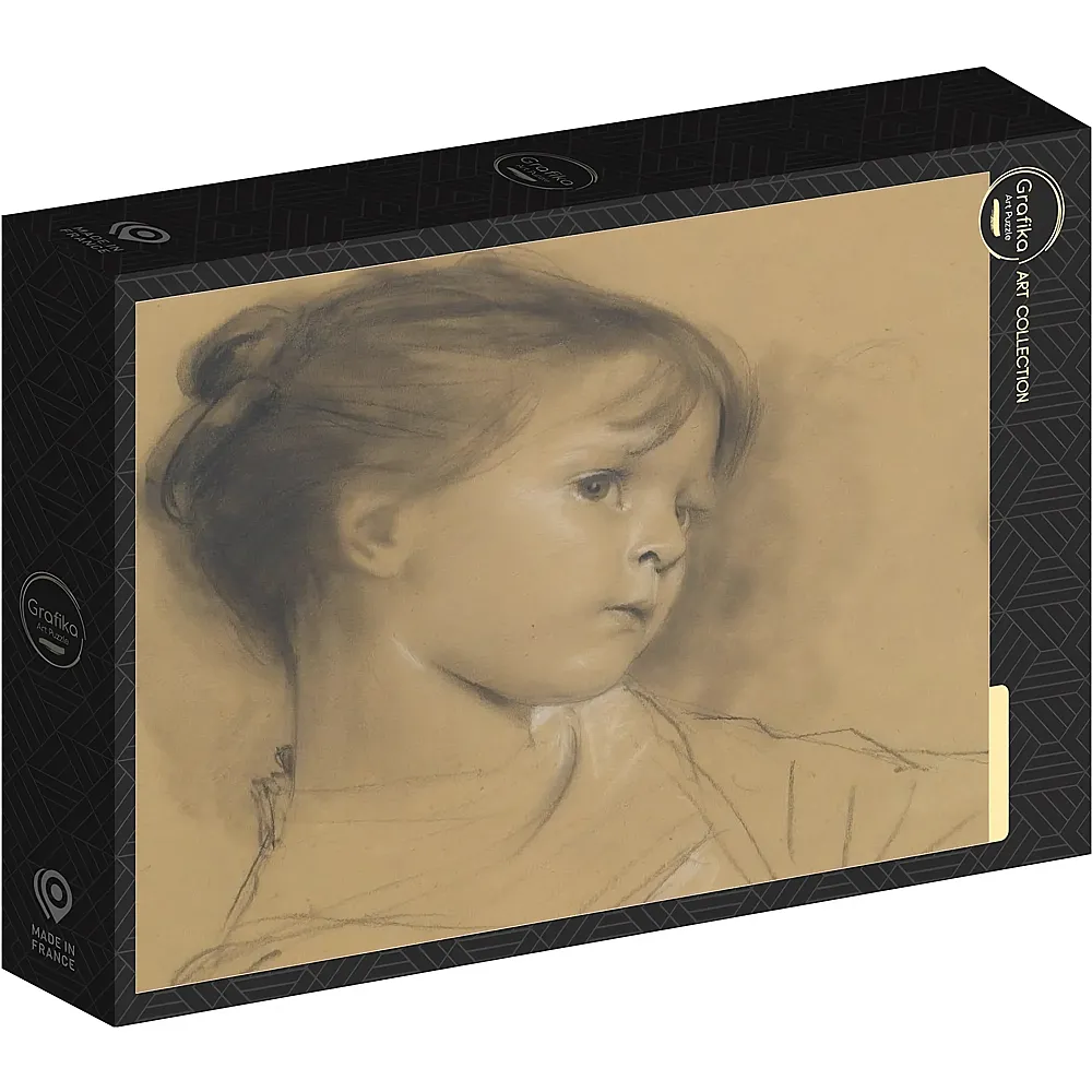 Grafika Puzzle Art Collection Gustav Klimt: Annerl - 1885 - 1000 Teile
