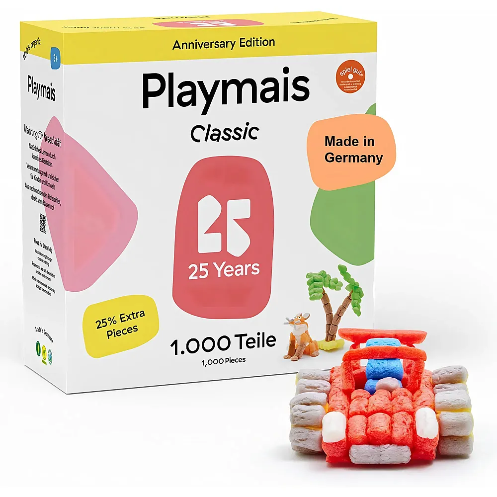 PlayMais Classic 25 Jahre Jubil�um, 800 Teile + 25% extra