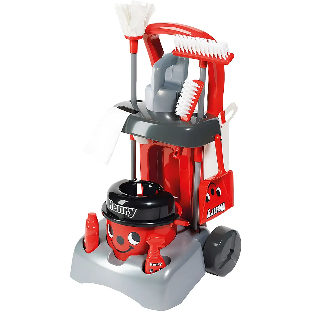 Casdon Reinigungswagen Henry Deluxe Spielset