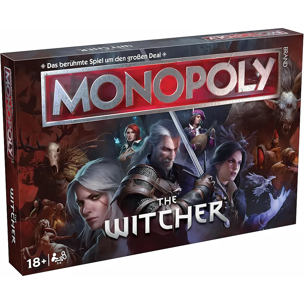 Winning Moves Monopoly The Witcher DE