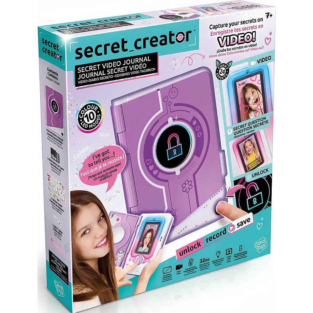 Canal Toys Secret Video Journal