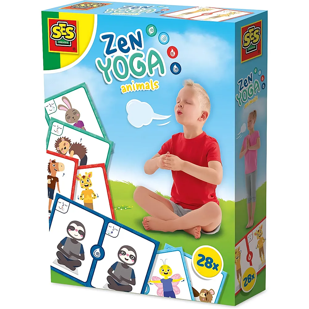 SES Zen-Yoga-Karten - Atem�bungen - 28 Teile