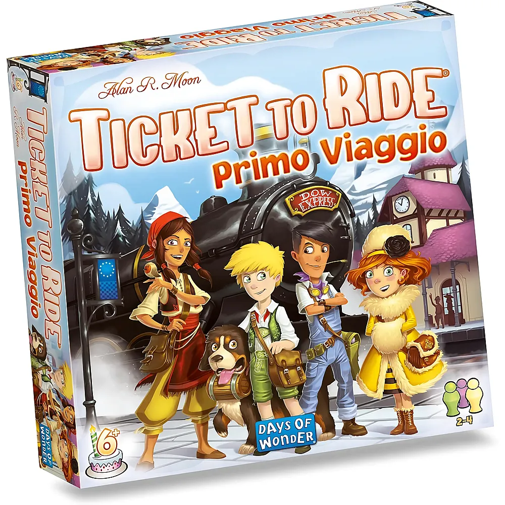 Days of Wonder Ticket to Ride Primo Viaggio - Italiano