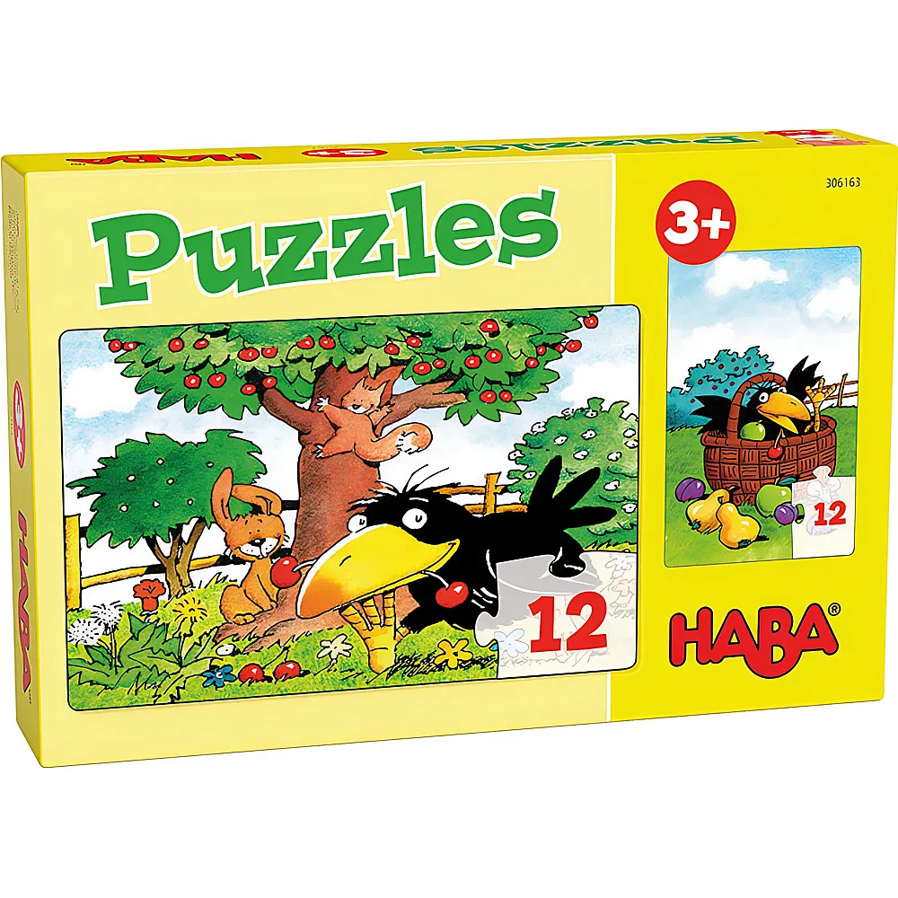 HABA Puzzle Obstgarten 2x12
