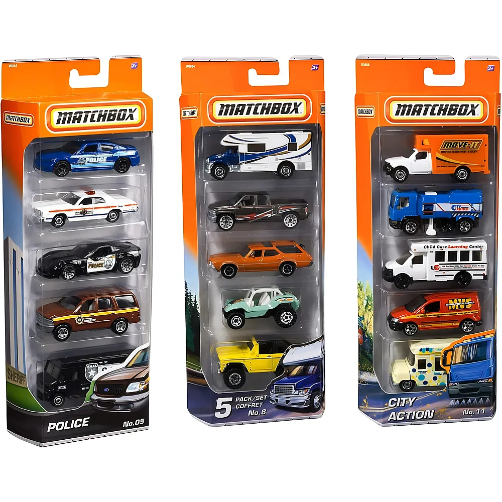 Matchbox 5er Geschenkset - 1:64