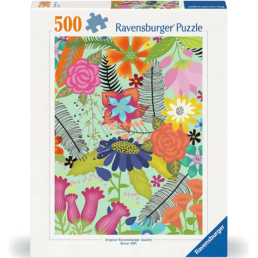 Ravensburger Puzzle Flowerjungle 500Teile