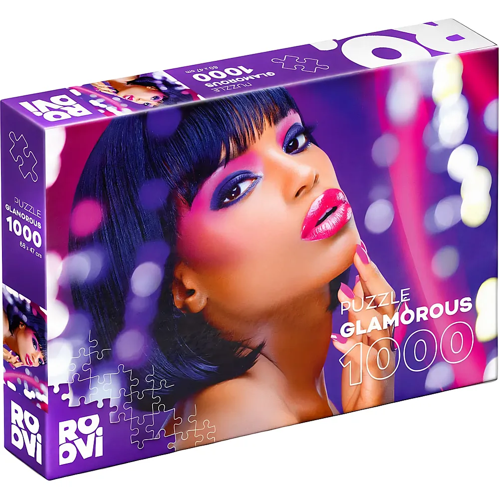 Roovi Puzzle Glamorous - 1000 Teile - Puzzle 1000 Teile