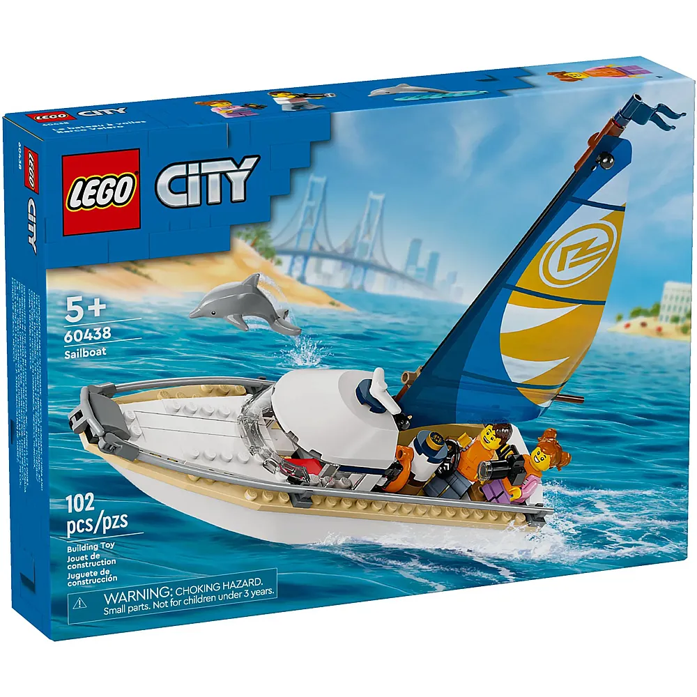 LEGO City Segelboot - 102 Teile