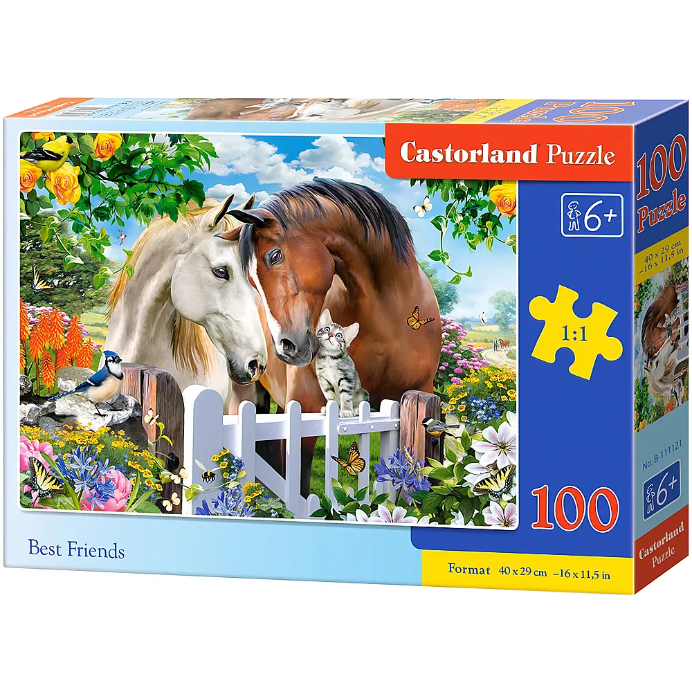 Castorland Puzzle Best Friends - 100 Teile