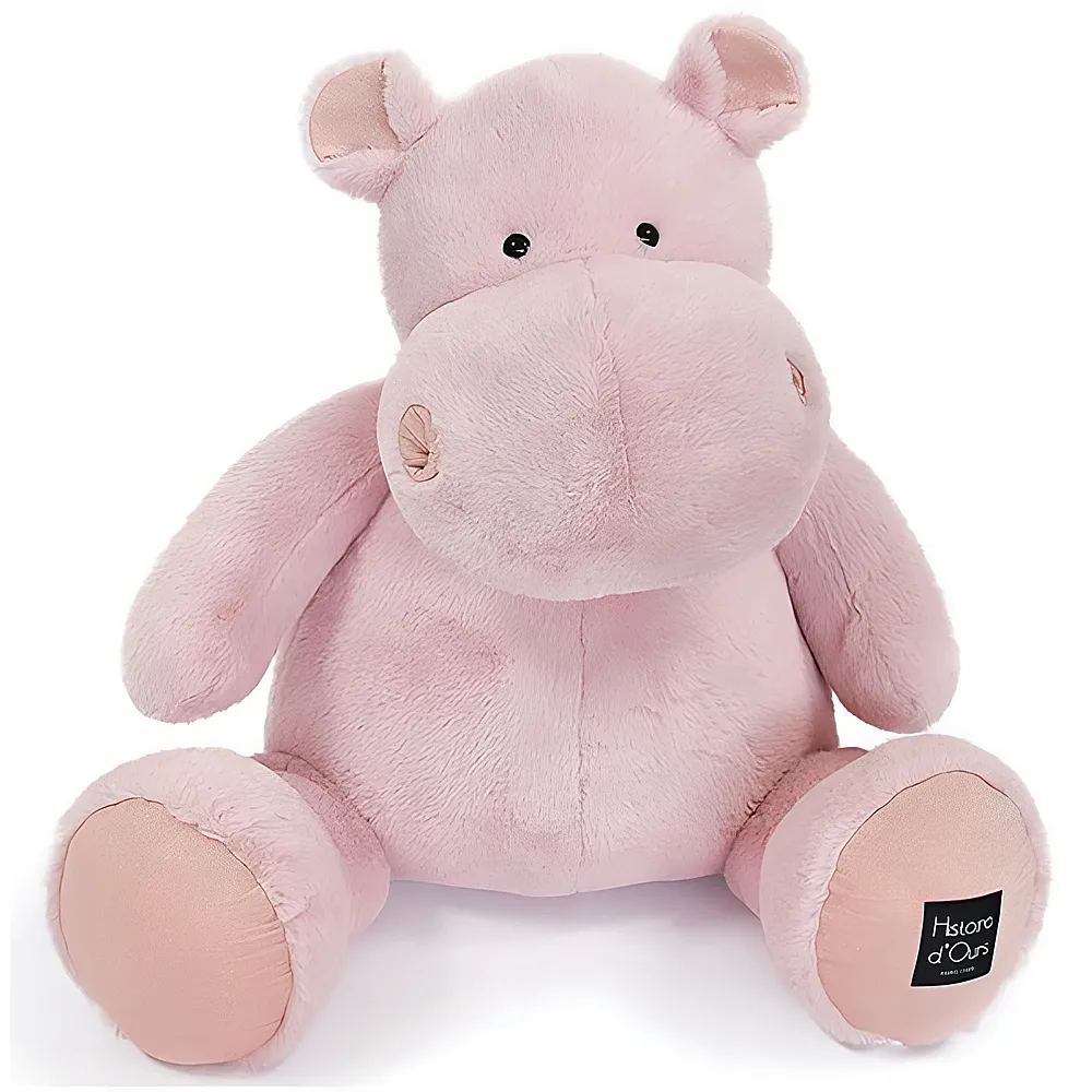Doudou et Compagnie Hippo rosa 85cm | Wildtiere Plsch