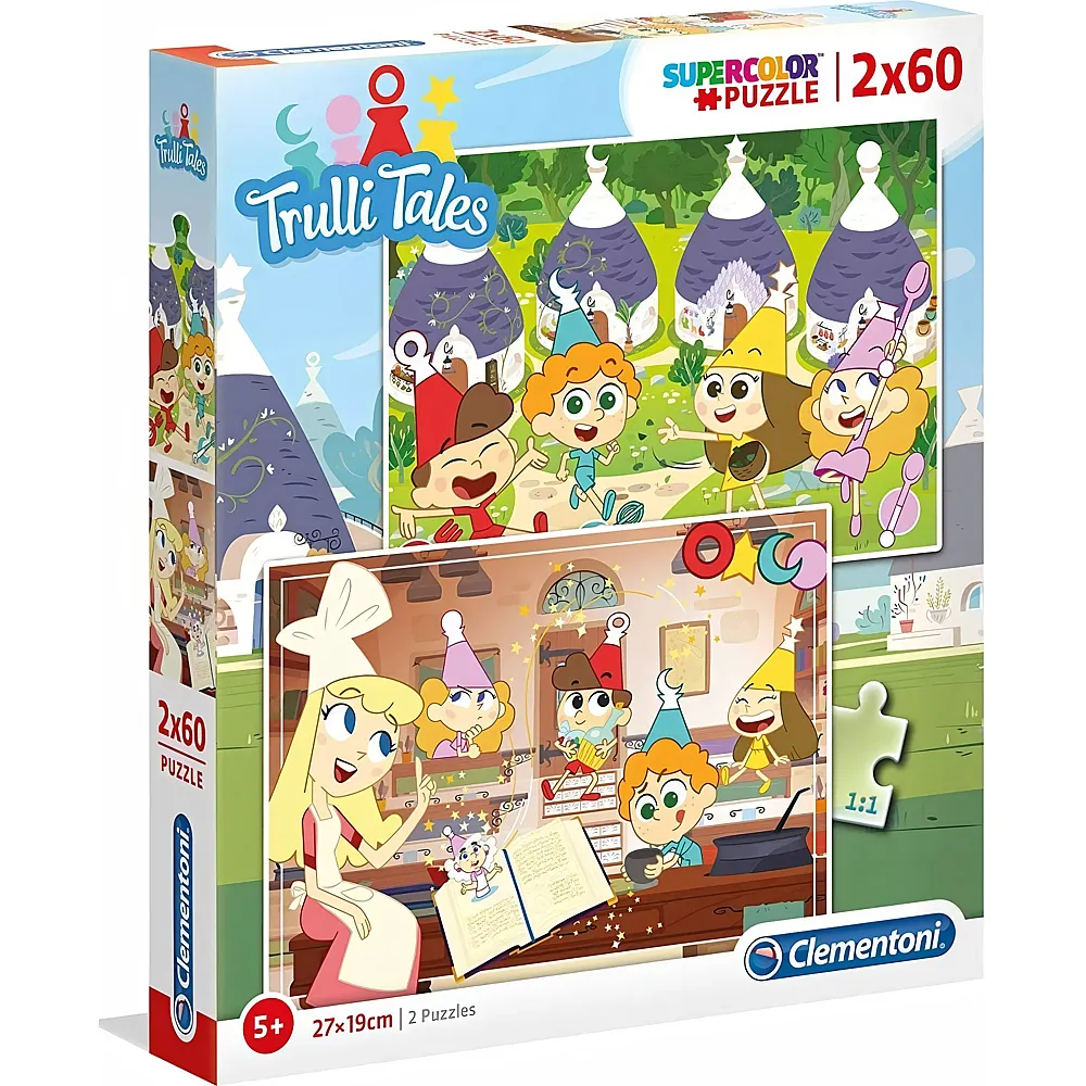 Clementoni Puzzle Trulli Tales - 60 Teile