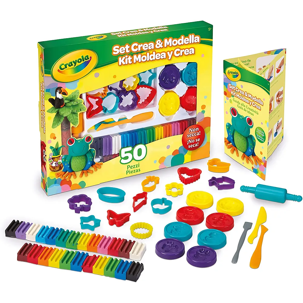 Crayola Plastilin-Modellierset - 50 Teile