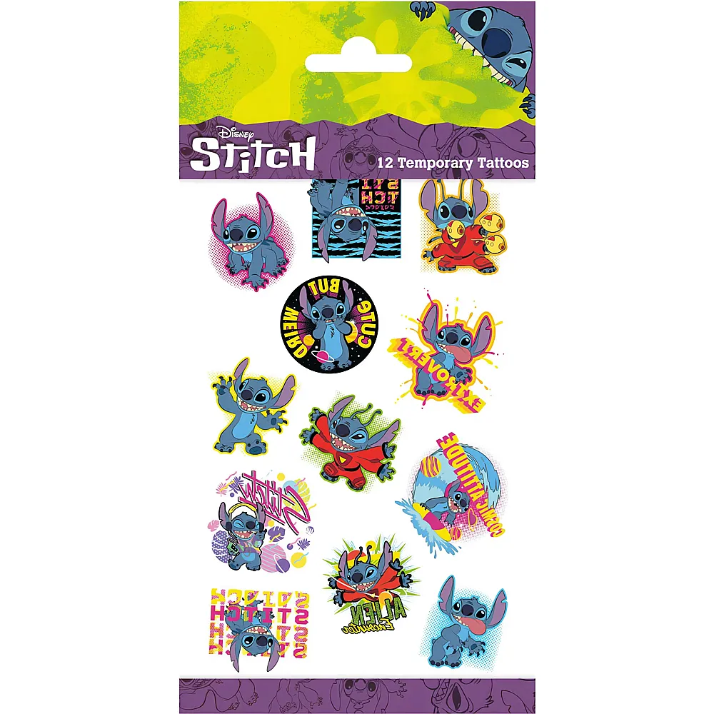 meinspielzeug - Totum Tattoos Stich Lilo & Stitch | Tattoos & Stickers