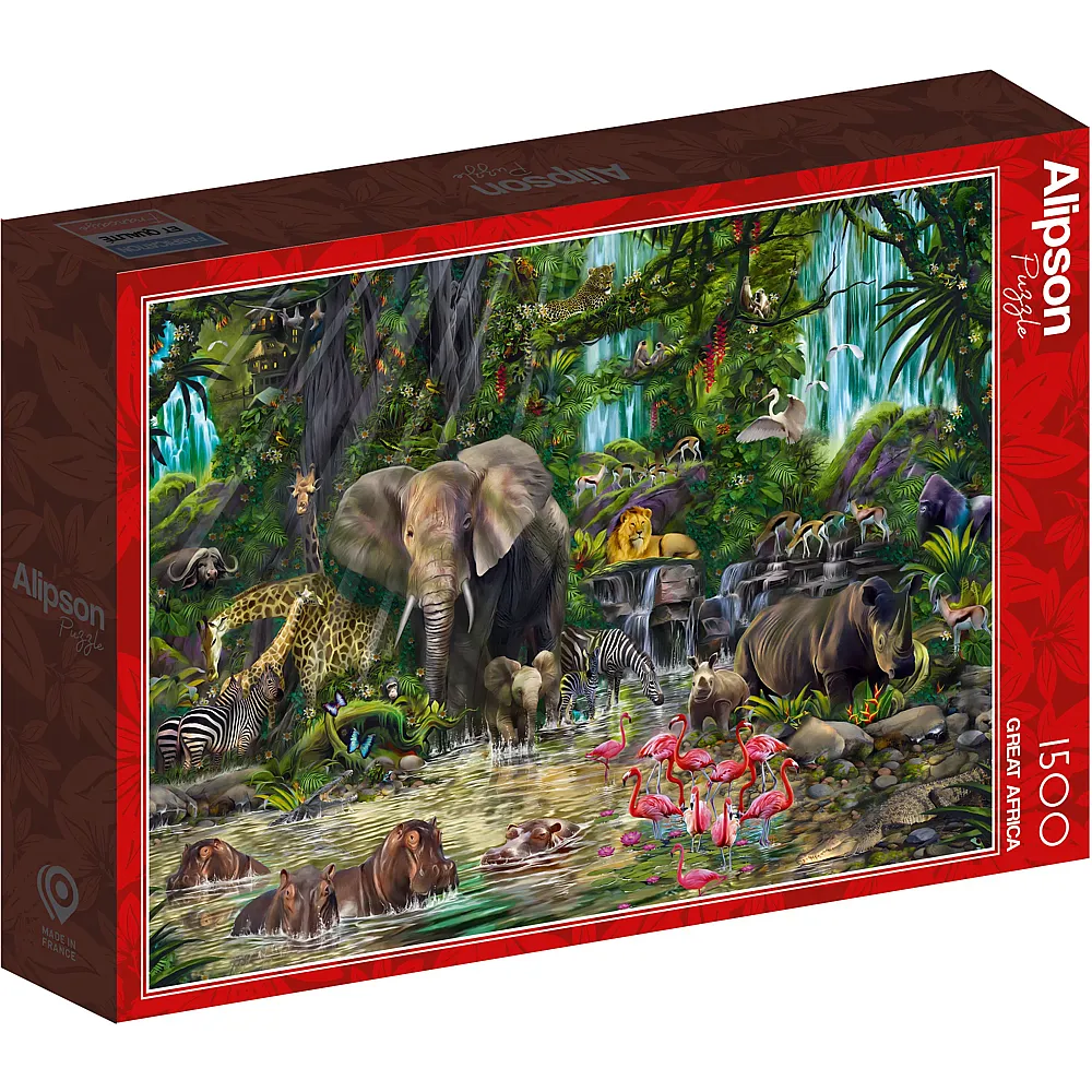 Alipson Puzzle Great Africa - 1500 Teile