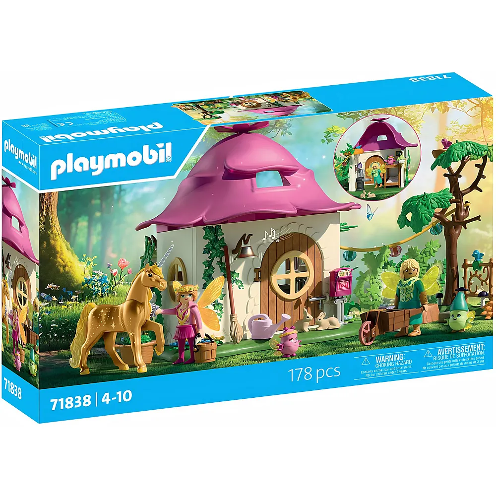 PLAYMOBIL Gem�tliches Feenzuhause 71838