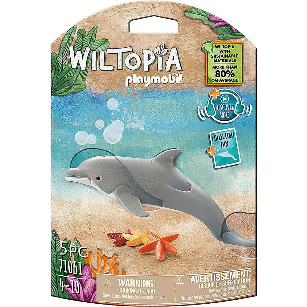 PLAYMOBIL Wiltopia Delfin 71051
