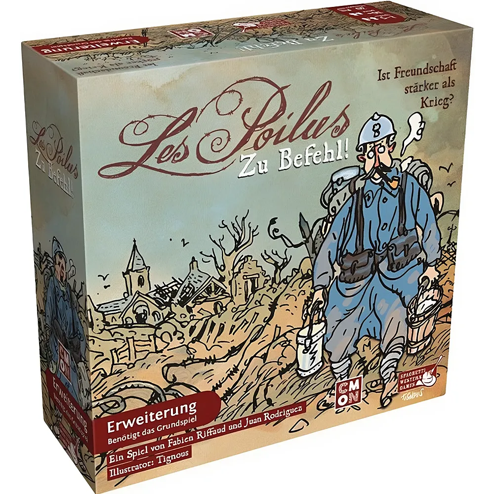 CMON Spiele Les Poilus - Zu Befehl Erweiterung - Deutsch