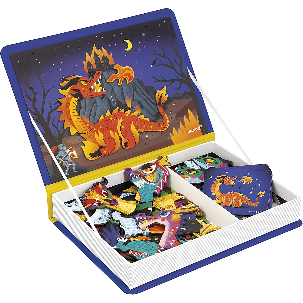 Janod Magnetbuch Drachen
