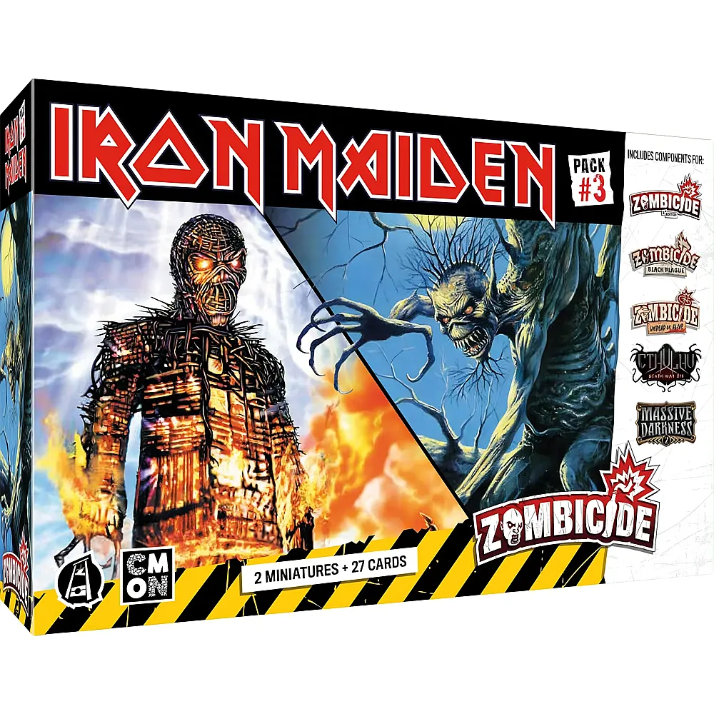 CMON Zombicide Iron Maiden Pack 3 - Board Games - Franz�sisch