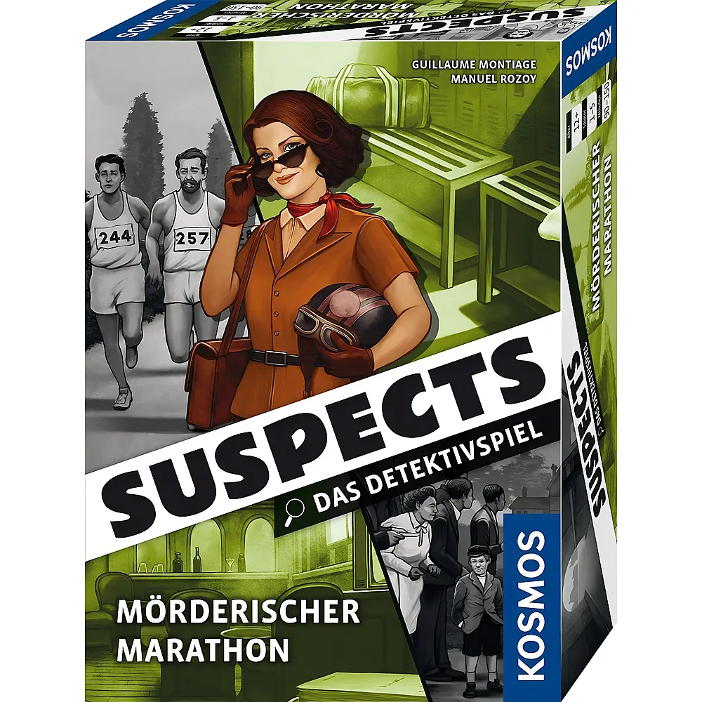 Kosmos Suspects - M�rderischer Marathon, Das Detektivspiel