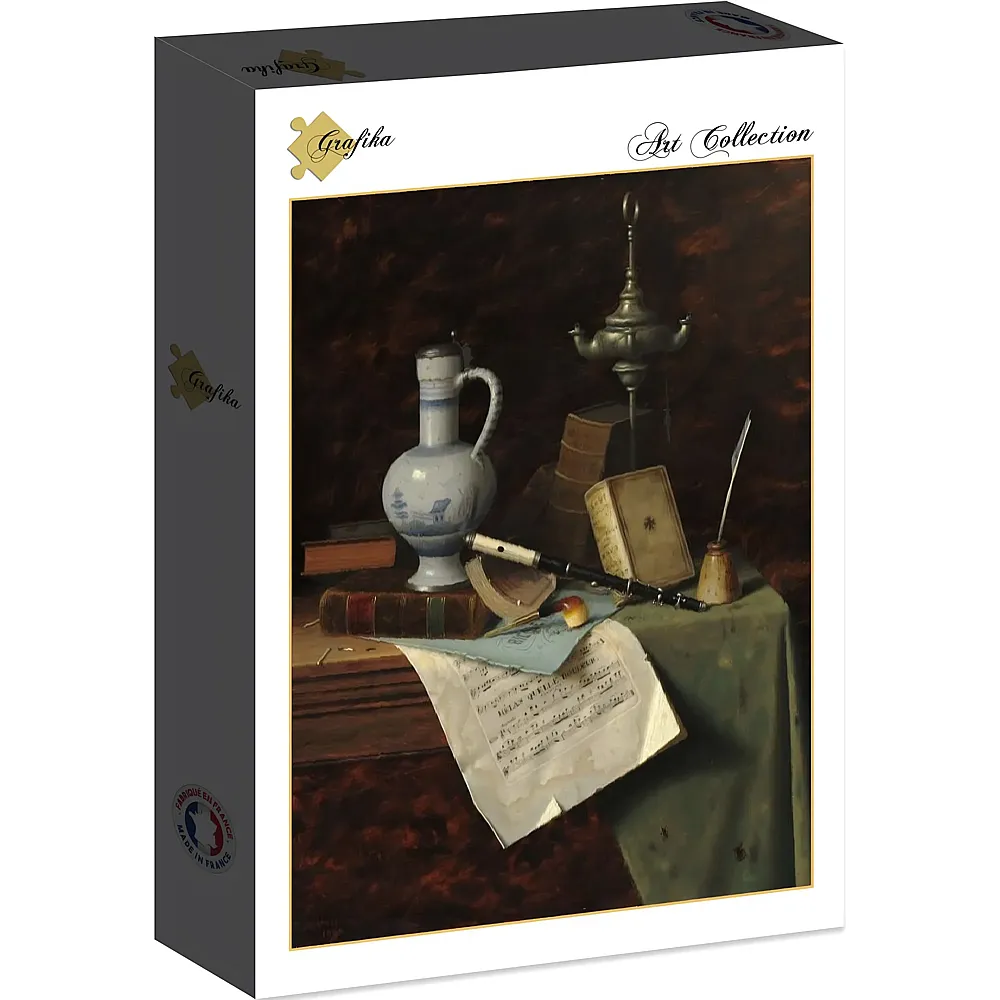 Grafika Puzzle Art Collection William Michael Harnett My Gems, 1888 - 2000 Teile
