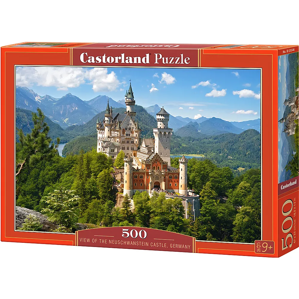 Castorland Puzzle Schloss Neuschwanstein 500Teile