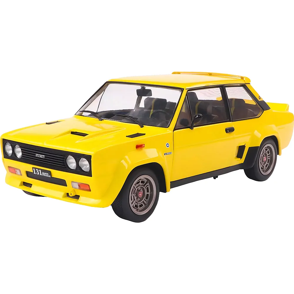 Solido 1:18 Fiat 131 Abarth 1980 Gelb