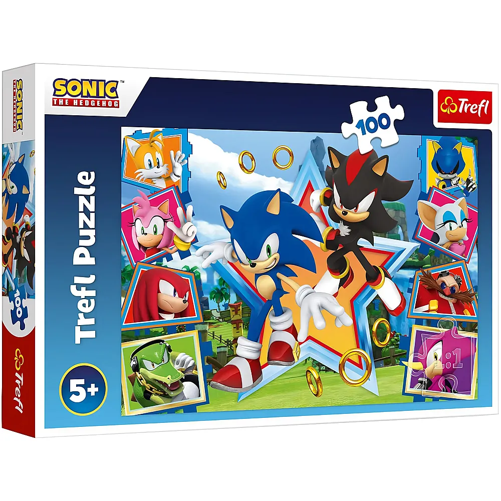 Trefl Puzzle Sonic The Hedgehog - 100 Teile