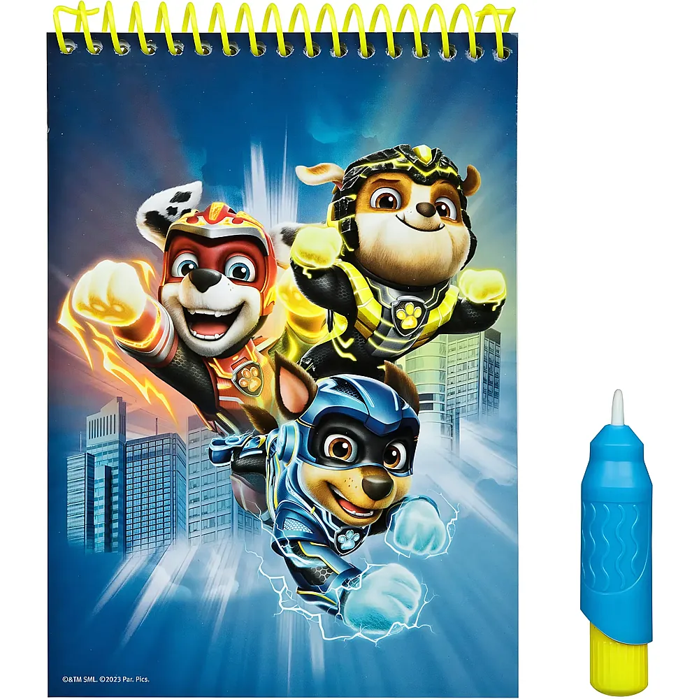 Undercover Paw Patrol Zauberhaftes Wasser-Malbuch