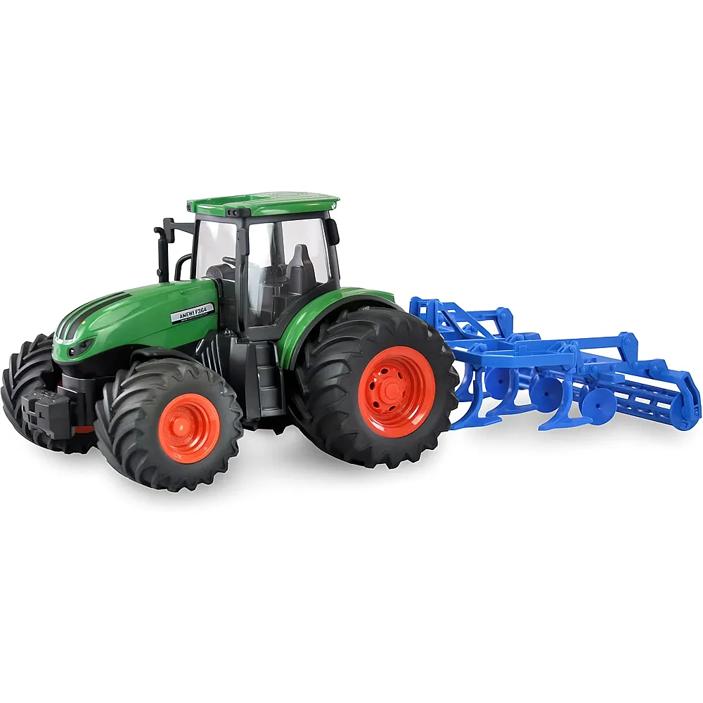 Amewi C-Traktor mit Grubber und Licht & Sound