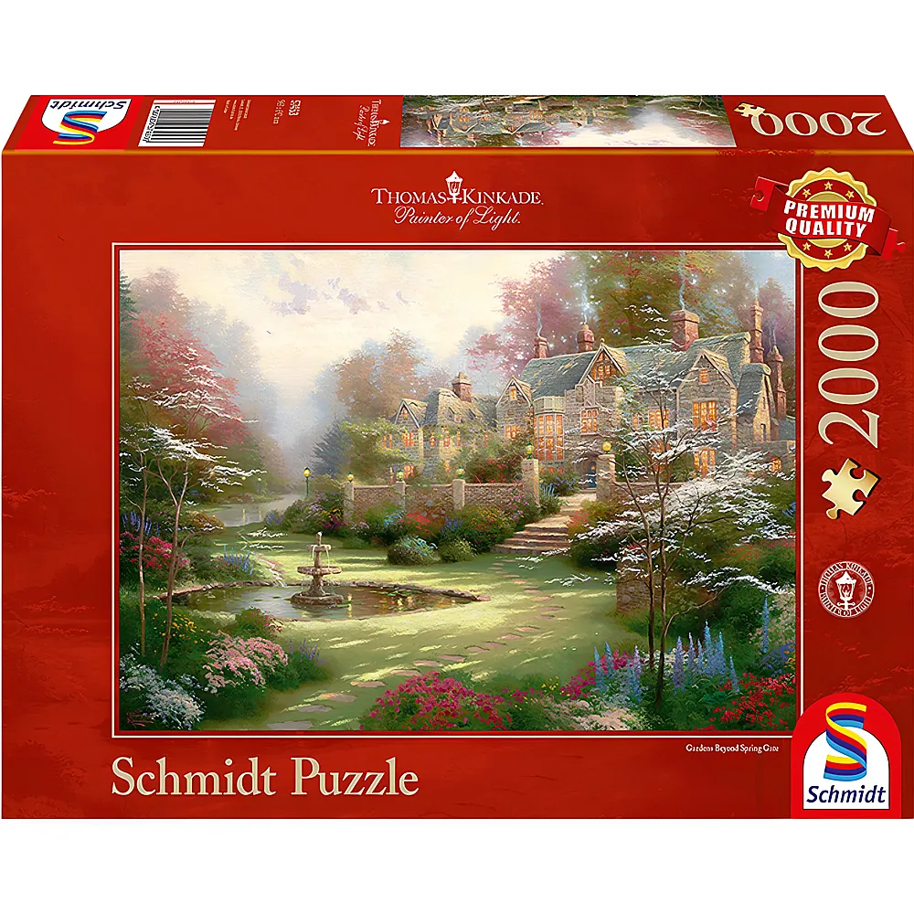Schmidt Puzzle Thomas Kinkade Landsitz 2000Teile