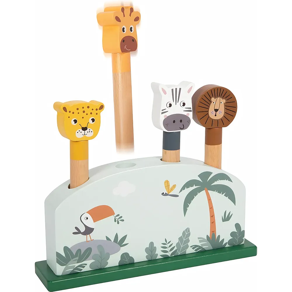 Small Foot  Tierf�rmiges Holzspiel Safari FSC