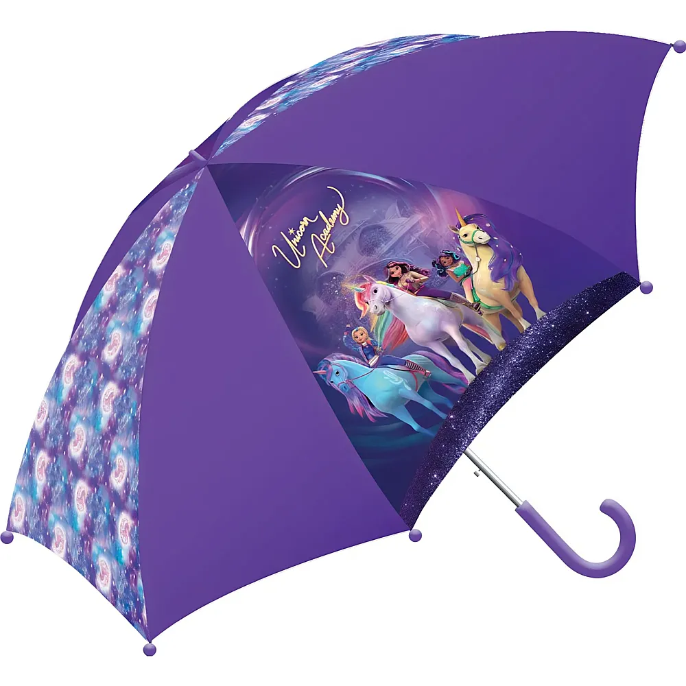 meinspielzeug - Sombo Unicorn Academy Regenschirm H�he 58cm, Durchmesser 70cm