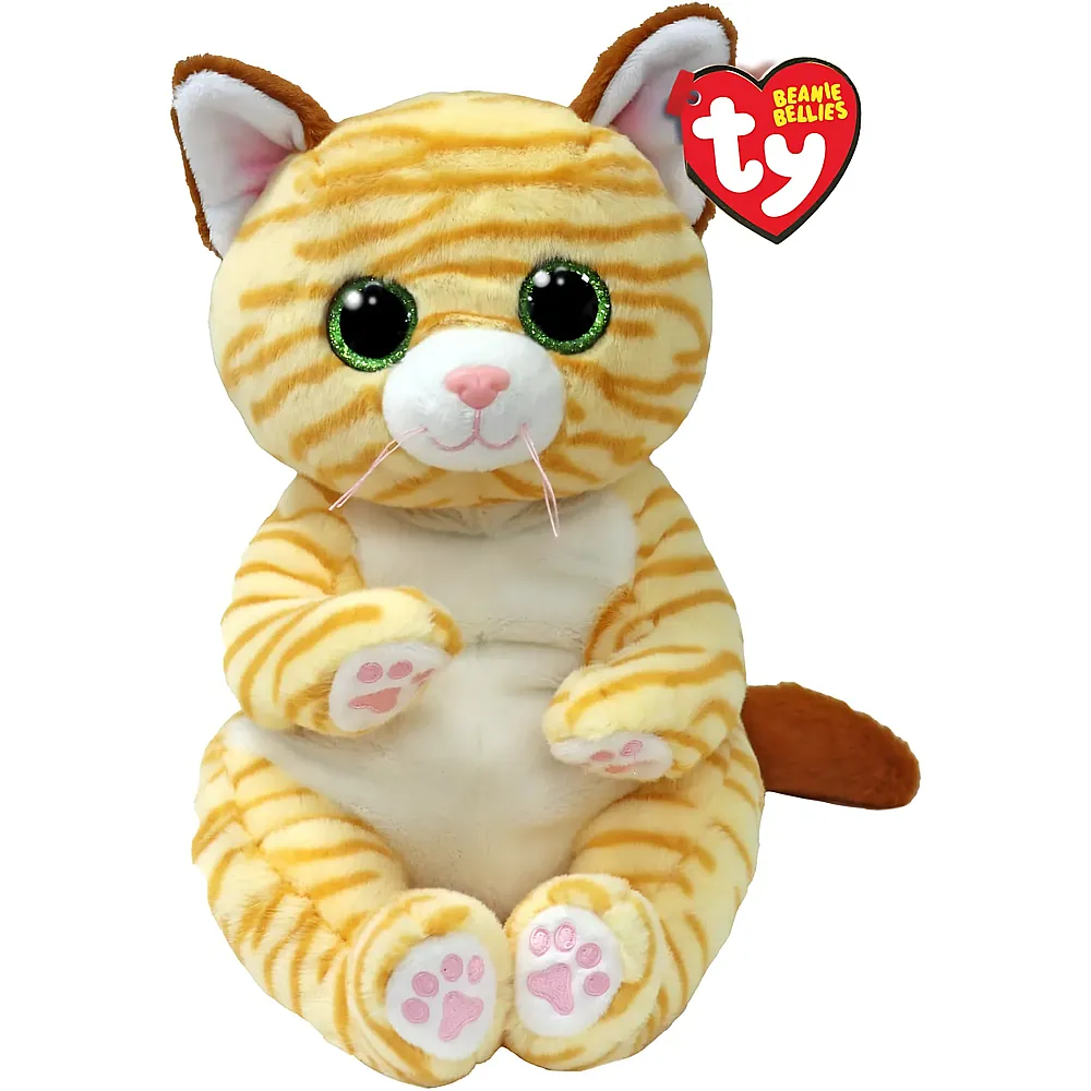 meinspielzeug - Ty Beanie Bellies Mango die Katze 24cm | Katzen Pl�sch