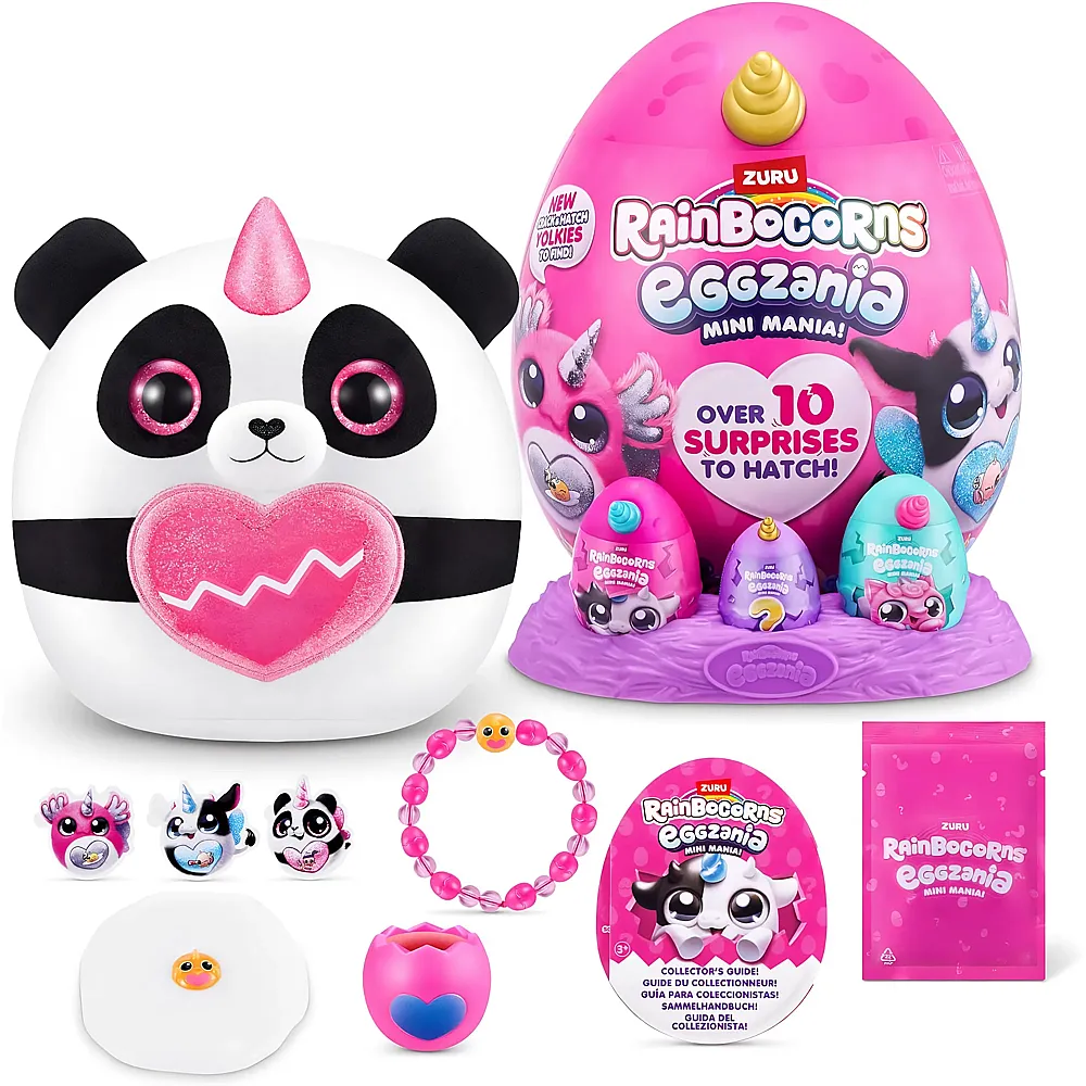 Zuru Rainbocorns Eggzania Mini Mania Panda